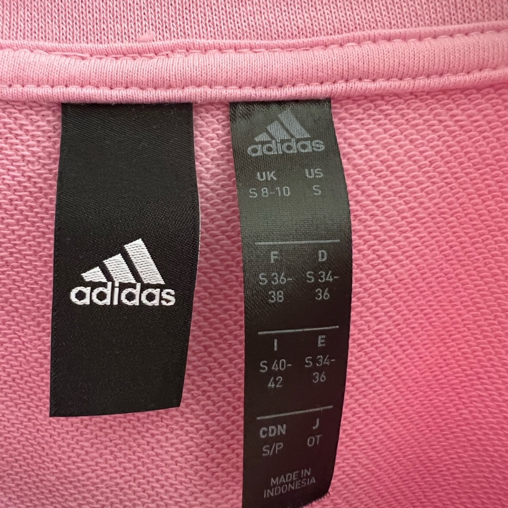 Adidas Small Pink Performance Top - Picture 2 of 3